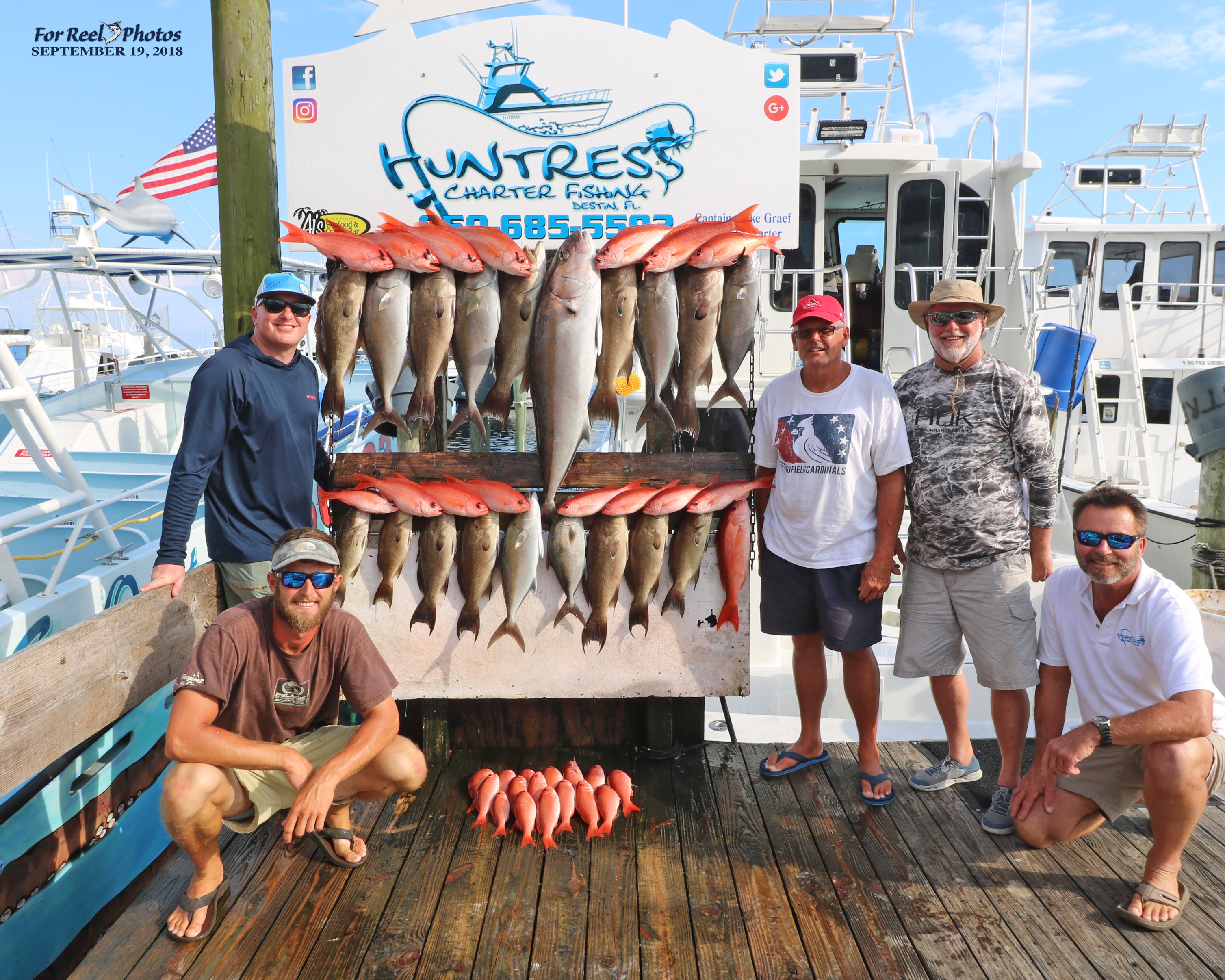 chartered fishing trips destin florida